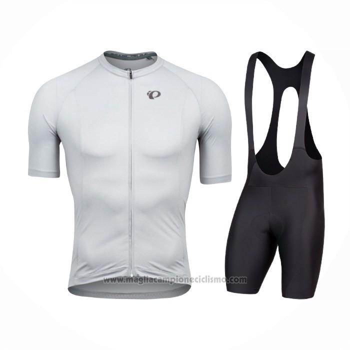 2021 Abbigliamento Ciclismo Pearl Izumi Bianco Manica Corta e Salopette